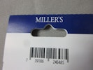 Millers Skåpregel Rostfritt stål 55x45 mm