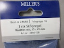 Millers Skåpregel Rostfritt stål 55x45 mm