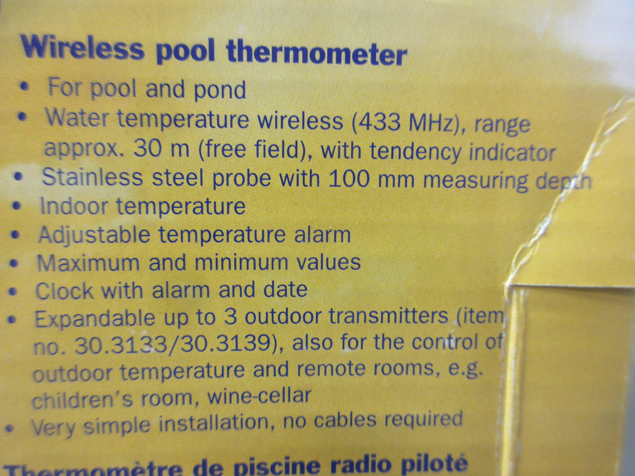 Miami TFA Digital pooltermometer