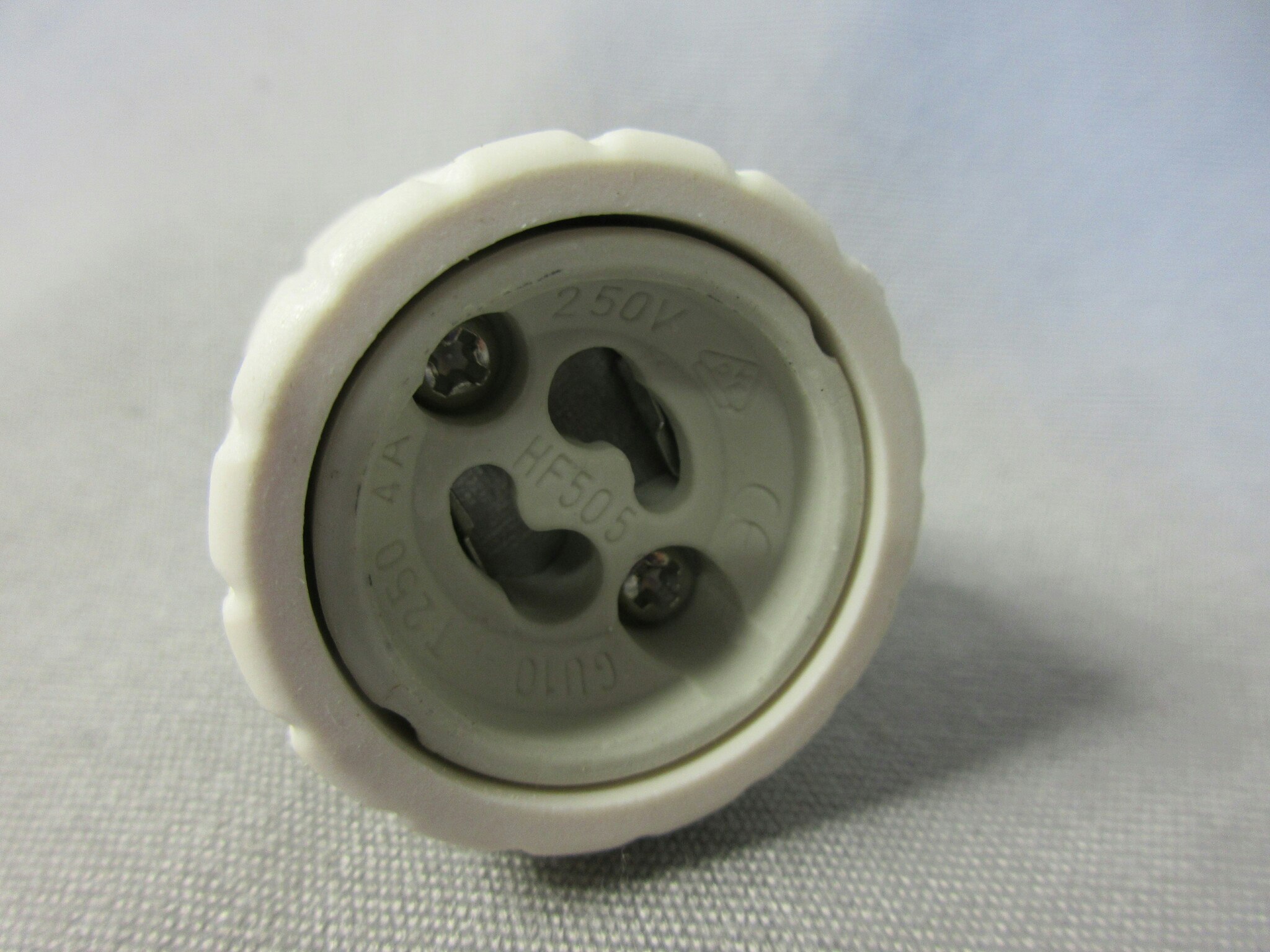 Lampsockeladapter 230V, E27/Gu10