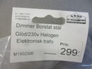 Dimmer Borstat stål Malmbergs 1902306