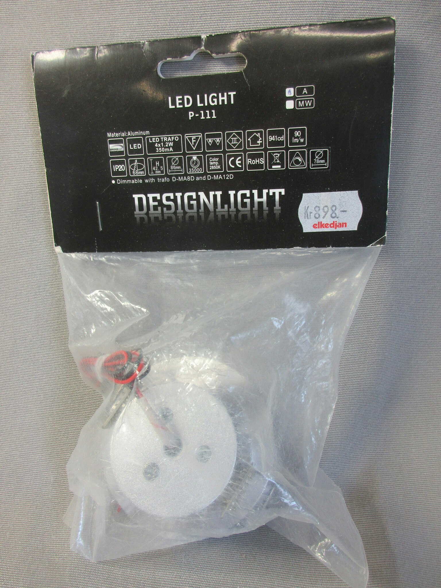 Designlight Downlight LED P-111A