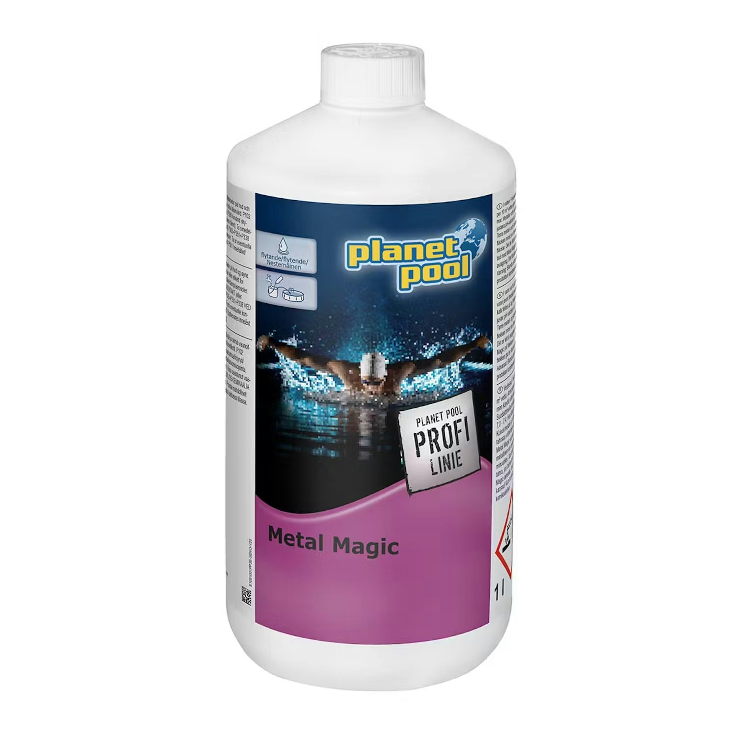 Planet Pool Poolrengöring Metal Magic 1L