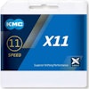 KMC X11R Grey 114L cycle bike chain