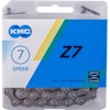 KMC Z7 Cykelkedja 7S 3/32" 114 Länkar - Grå/Brun