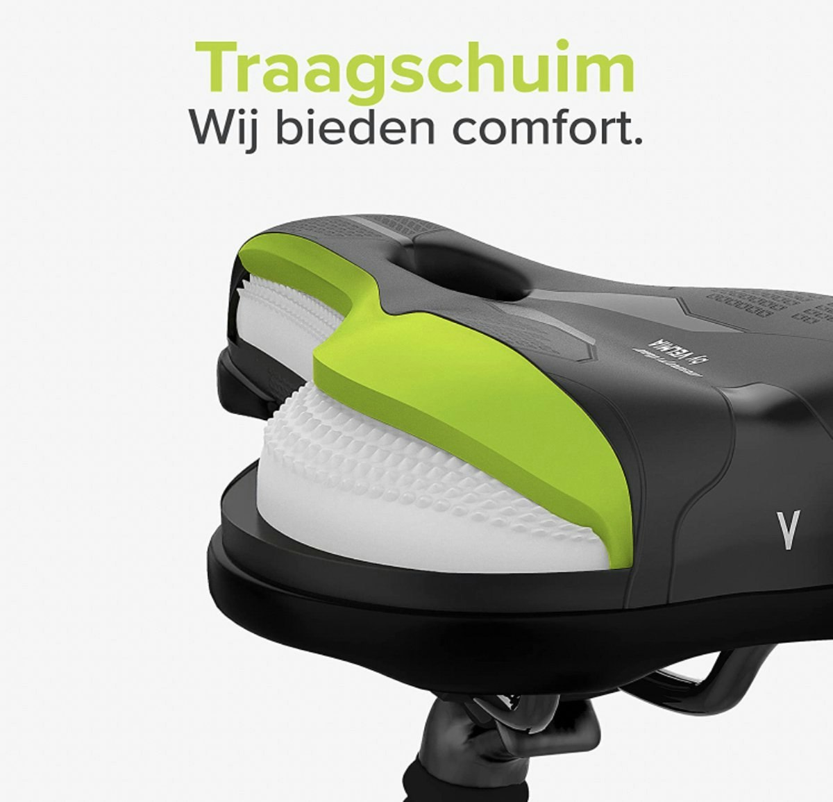 VELMIA Cykelsadel Trekking