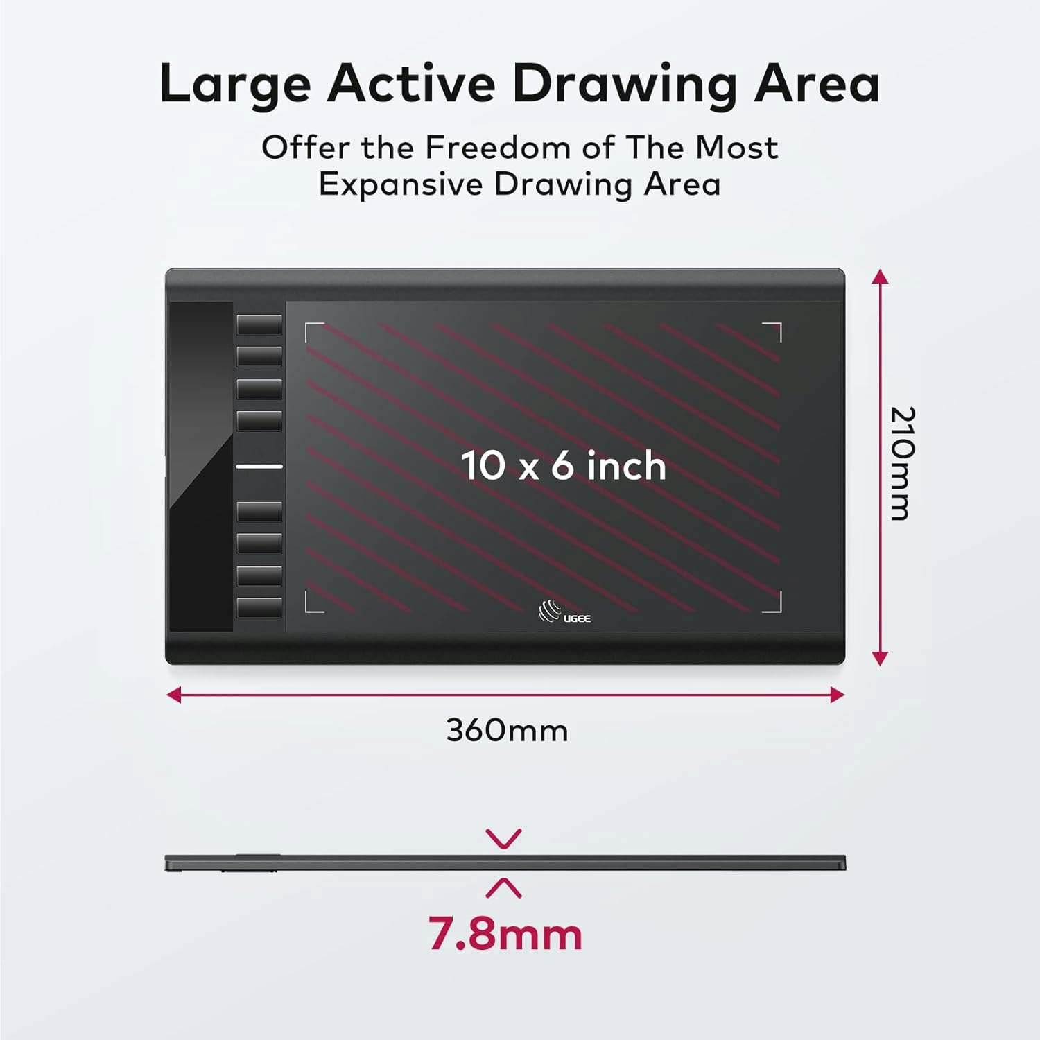 UGEE M708 Graphic Drawing Tablet