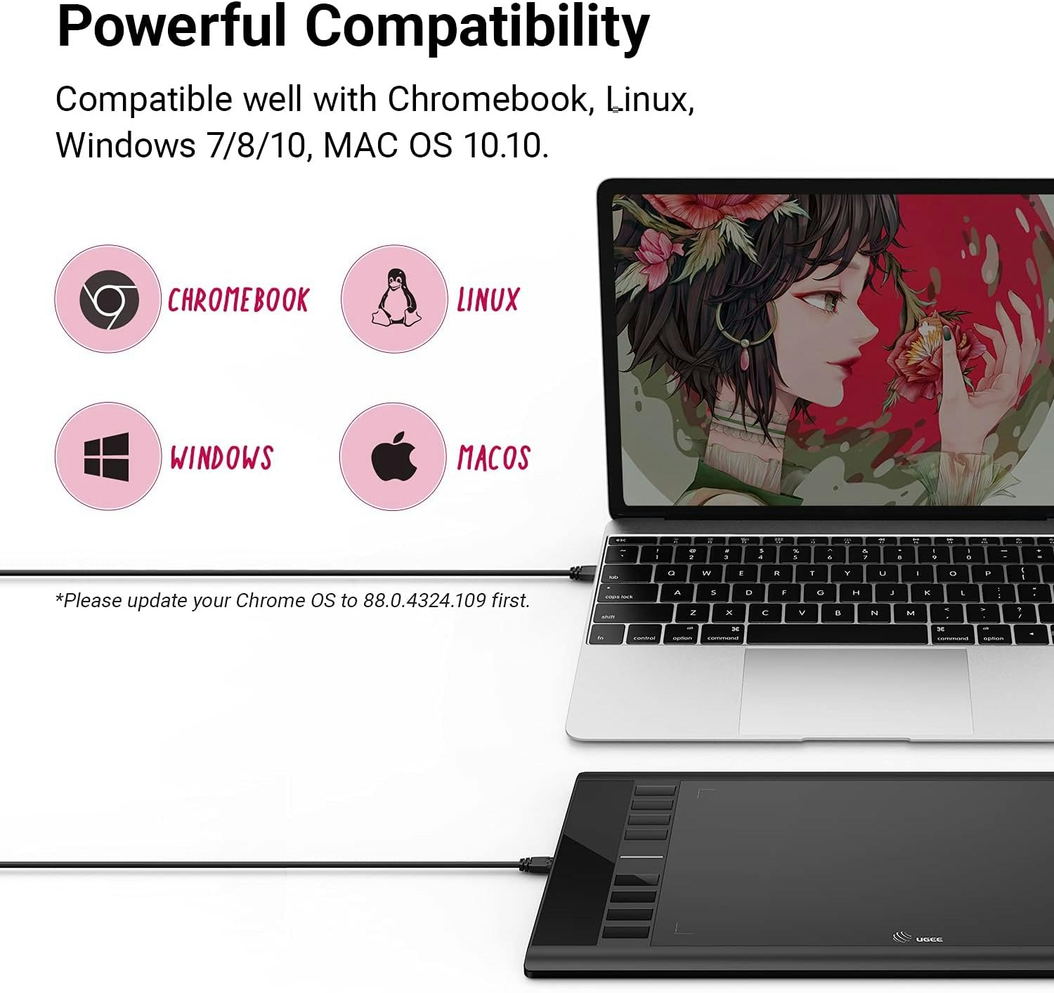UGEE M708 Graphic Drawing Tablet