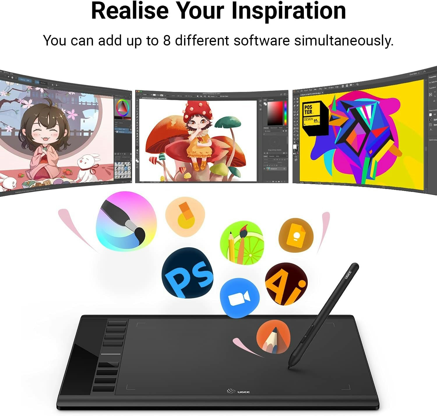 UGEE M708 Graphic Drawing Tablet