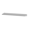 Elfa Vändbar Metallhylla 60x10cm, Platinum. 2 st.