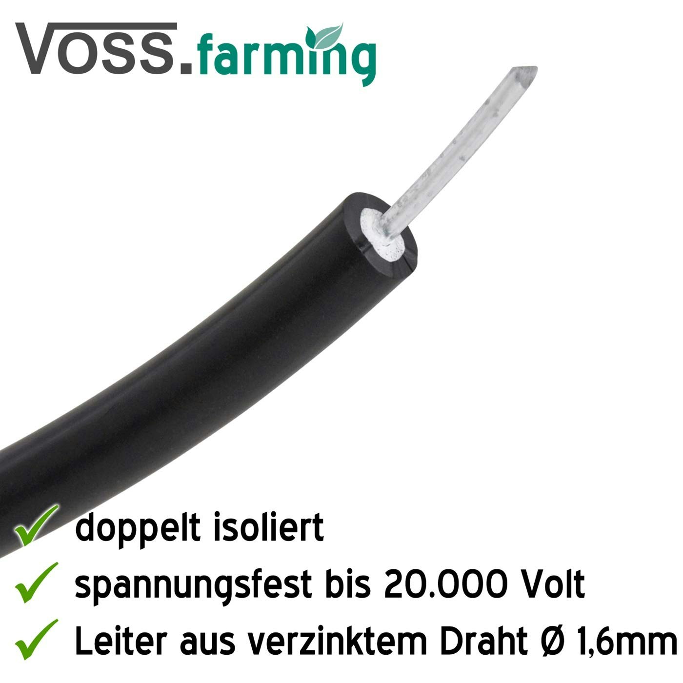 VOSS.farming 10m högspänningsstängsel