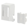 Elfa Clips Lås För Hängskena Vit 4-Pack