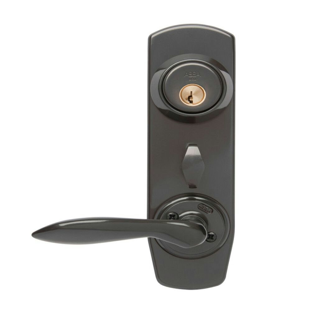ASSA ABLOY Låssats D12-B1 Brunoxid