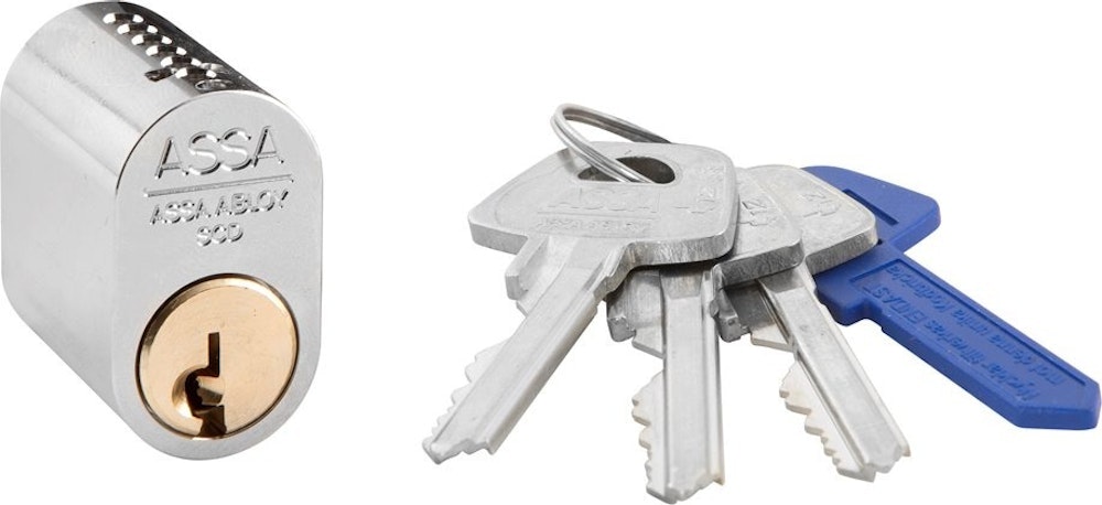 ASSA ABLOY Cylinder 1201 3ny Nickel
