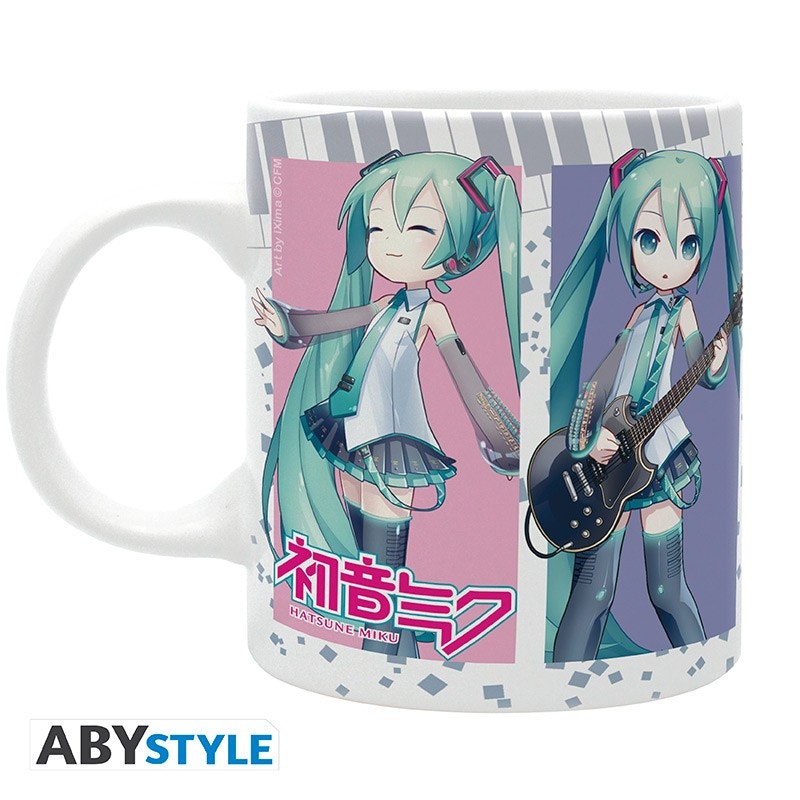 Vocaloid mugg - Miku Hatsune group