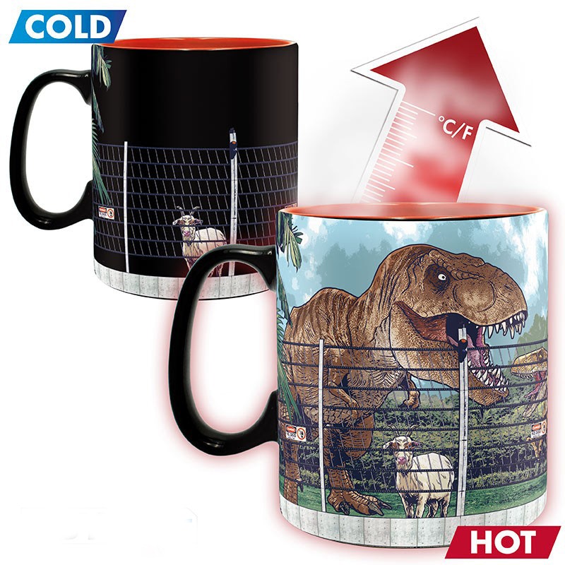 Jurassic Park mugg - Heat Change - 460 ml