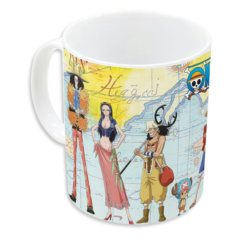 One Piece mugg - Map