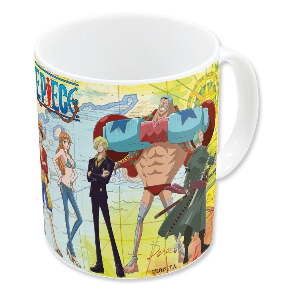 One Piece mugg - Map