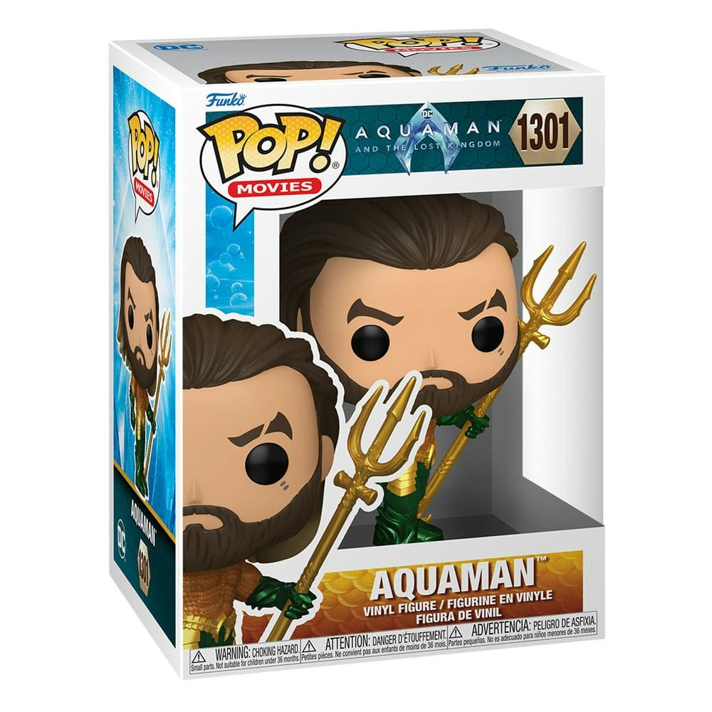 Aquaman and the Lost Kingdom POP! staty - Aquaman 9 cm