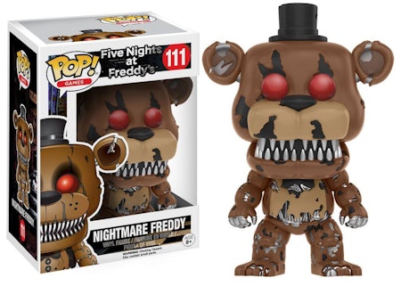Five Nights at Freddy's POP! staty - Withered Freddy 9 cm - 1086