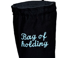 Broderad tärningspåse - Bag of Holding
