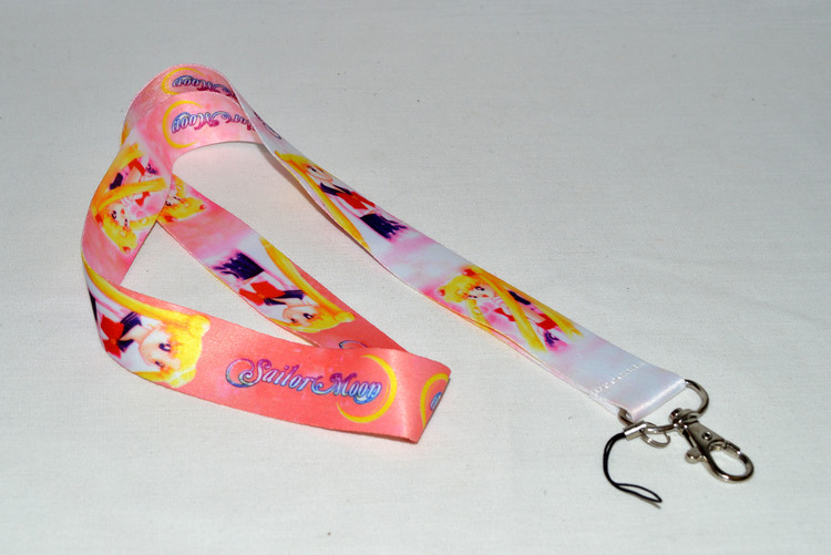 Nyckelband - Sailor Moon - rosa