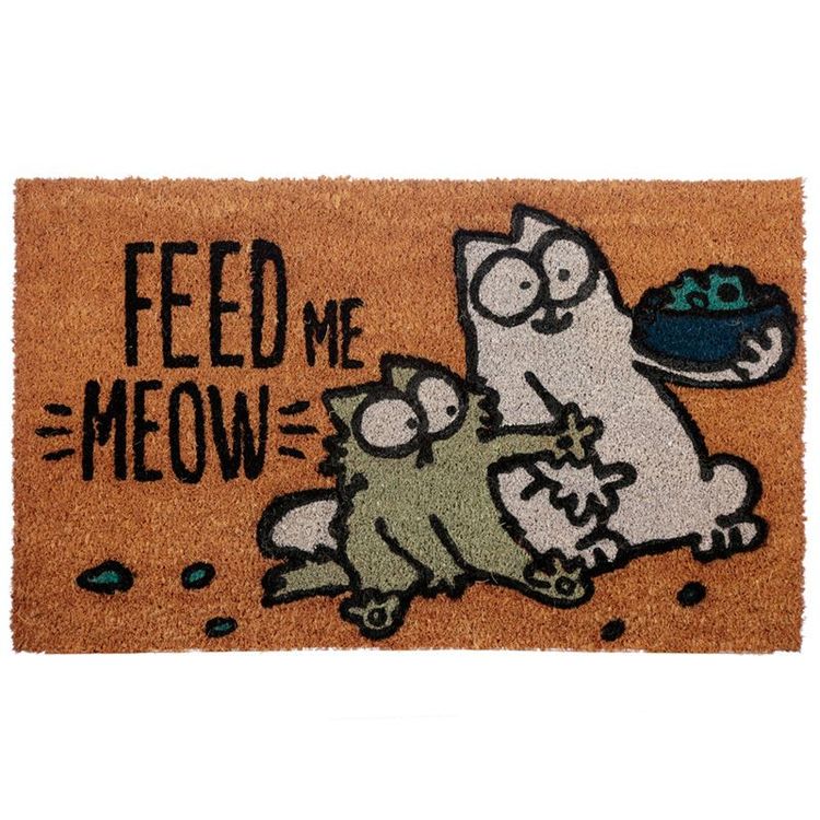 Simons Cat matta - Feed me Meow