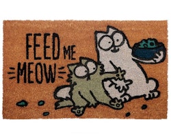 Simons Cat matta - Feed me Meow