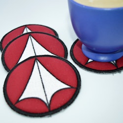 Robotech - Macross logo glasunderlägg