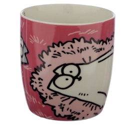 Simons Cat mugg - Rosa