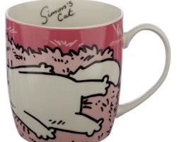 Simons Cat mugg - Rosa