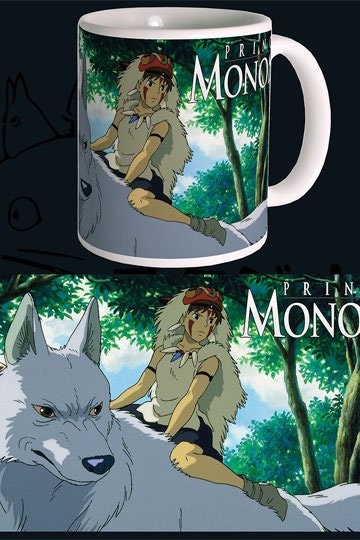 Studio Ghibli mugg - Princess Mononoke