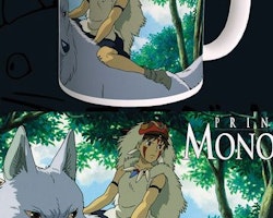 Studio Ghibli mugg - Princess Mononoke