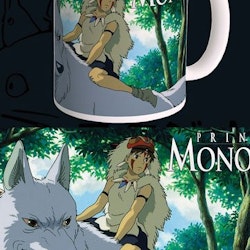 Studio Ghibli mugg - Princess Mononoke