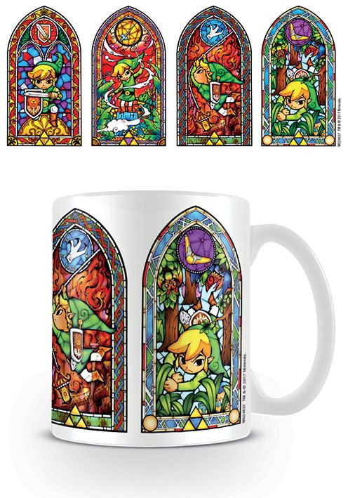 Zelda mugg - Stained glass