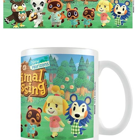 Animal Crossing mugg - Lineup
