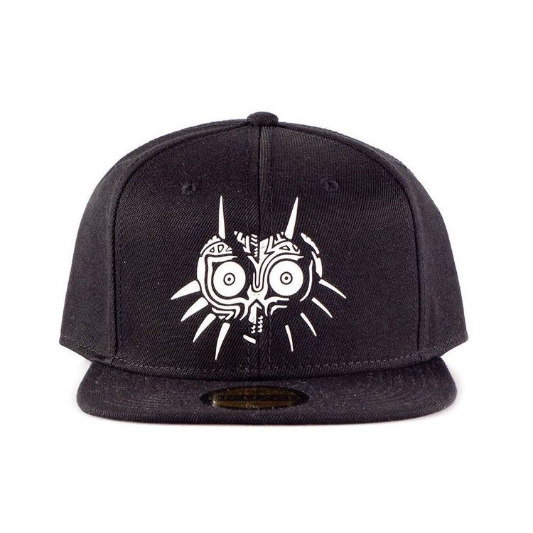 Zelda keps - Majoras Mask - svart  *** Snapback ***