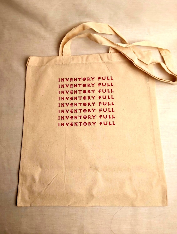 Inventory Full - tygpåse