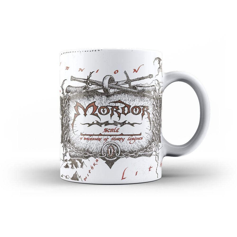 Lord of the Rings mugg - Map of Mordor