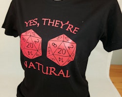 Natural 20 t-shirt