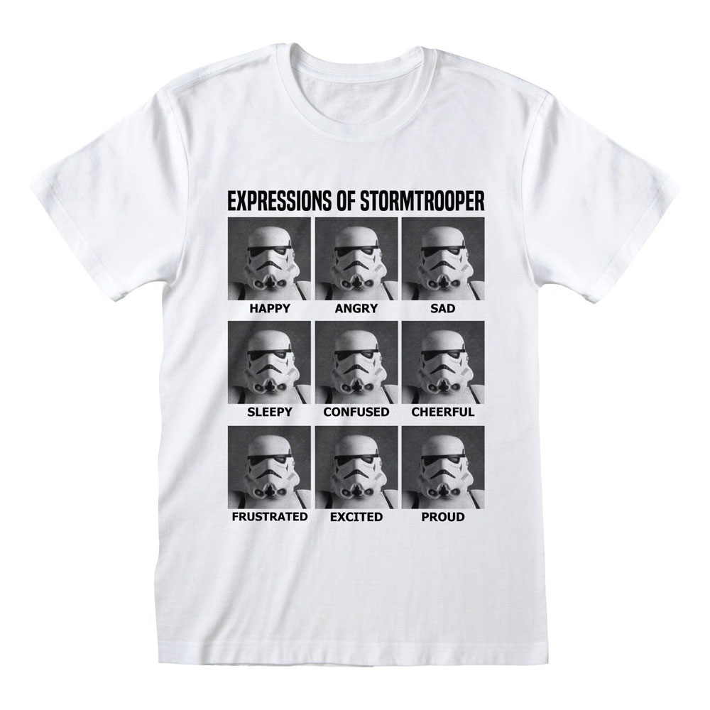Star Wars T-Shirt - Expressions Of Stormtrooper