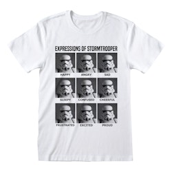 Star Wars T-Shirt - Expressions Of Stormtrooper