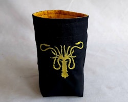 Broderad tärningspåse - Greyjoy logo