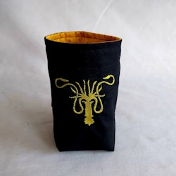 Broderad tärningspåse - Greyjoy logo