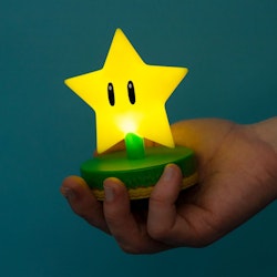 Super Mario lampa - Super Star