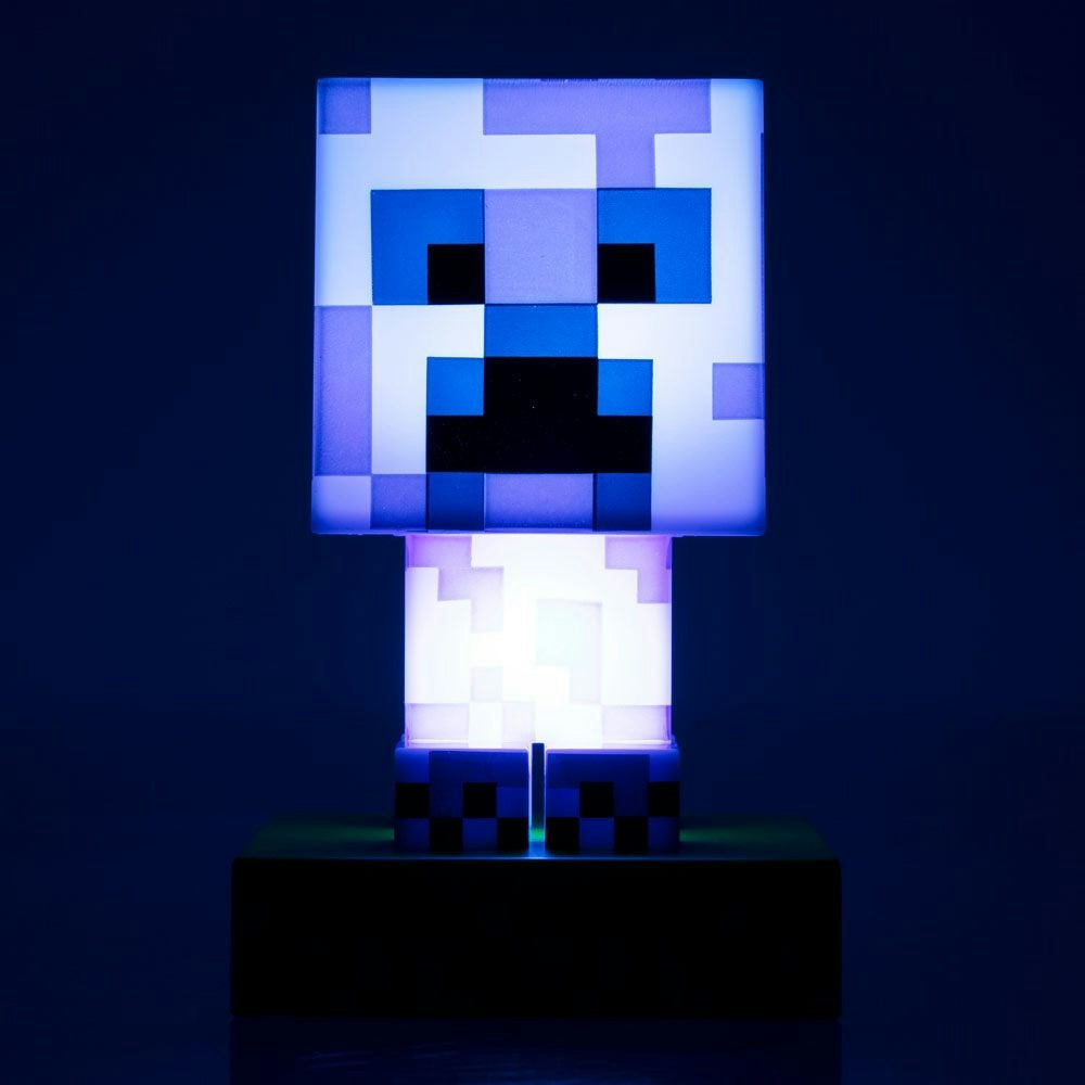 Minecraft lampa - Charged Creeper