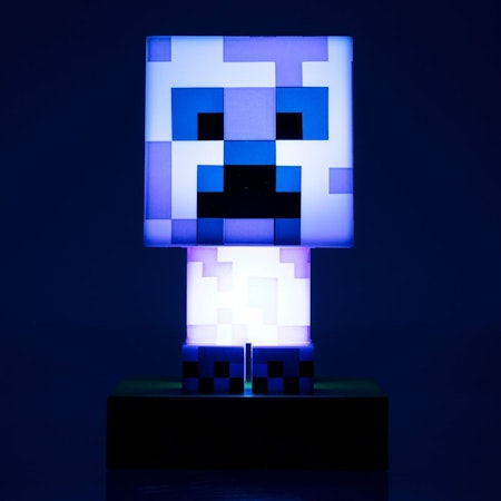 Minecraft lampa - Charged Creeper