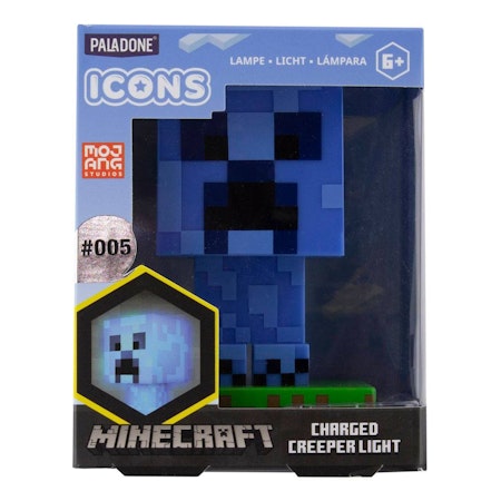 Minecraft lampa - Charged Creeper
