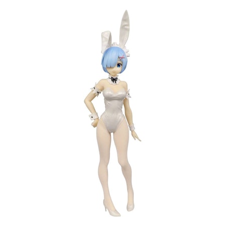 Re:Zero BiCute Bunnies PVC Statue - Rem White Pearl Color Ver. 30 cm