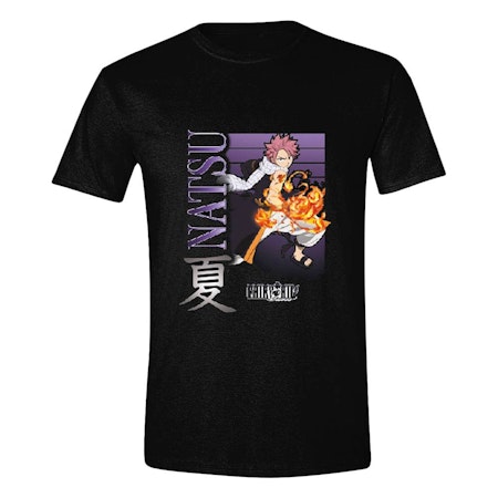 Fairy Tail T-Shirt - Natsu Kanji
